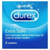 Утолщённые презервативы Durex Extra Safe - 3 шт.