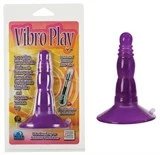 Анальная пробочка VIBRO PLAY PURPLE