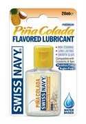 Лубрикант с ароматом Пина колада Swiss Navy Pina Colada Lube - 20 мл.