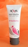 Увлажняющая гель-смазка с ароматом клубники Silk Touch Stawberry - 50 мл.