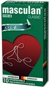 Розовые презервативы Masculan Classic XXL увеличенного размера - 10 шт.