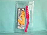Изящный розовый анальный стимулятор Anal Angler - 24 см.
