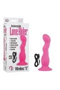 Перезаряжаемый вибромассажер-насадка Rechargeable Love Rider Wireless “G” - 13,25 см.