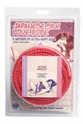 Красная веревка для фиксации Japanese Silk Love Rope - 5 м.