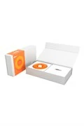 Оранжевый многофункциональный вибратор DONUT ORANGE