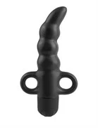 Вибромассажер простаты Vibrating P-Spot Ribbed