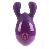 Фиолетовый вибромассажер Body Soul Elation Massager 