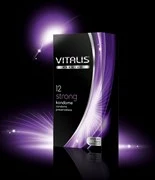 Презервативы с утолщённой стенкой VITALIS PREMIUM strong - 12 шт.