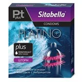 Презерватив Sitabella Platino plus Шторм - 1 шт.