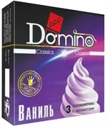 Ароматизированные презервативы Domino Ваниль - 3 шт.