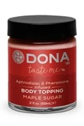 Топпинг для тела DONA Maple Sugar с ароматом кленового сиропа - 59 мл.