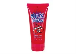 Оральный лубрикант с вишневым ароматом Sex Tarts Lube - 177 мл.