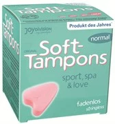 Гигиенические тампоны JoyDivision Soft-Tampons Normal - 3 шт.