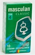 Презервативы Masculan Classic облегающие с канавкой (Anatomic) 