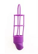 Фиолетовая насадка на пенис Ribbed Cockcage Purple 