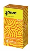 Ароматизированные презервативы Ganzo Juice - 12 шт.