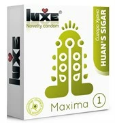 Презерватив Luxe Maxima WHITE Сигара Хуана - 1 шт.