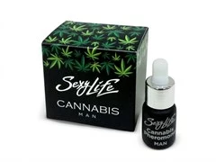 Мужские духи с феромонами Sexy Life Cannabis Pheromone - 5 мл.