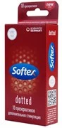 Презервативы с дополнительной стимуляцией Softex Dotted - 10 шт.