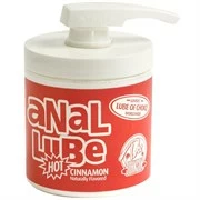 Анальная смазка с разогревающим действием Anal Lube Hot Cinnamon Flavored Lubricant - 142 мл.