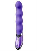 Фиолетовый стимулятор G-точки OPTIMAL G 7.5INCH RECHARGEABLE VIBRATOR - 20,3 см.