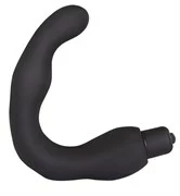 Чёрный массажёр простаты с вибрацией Renegade Vibrating Massager III