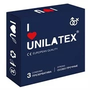 Ультрапрочные презервативы Unilatex Extra Strong - 1 блок (12 упаковок по 3 презерватива в каждой)