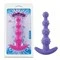 Фиолетовый анальный стимулятор MaxPleasure Anal Beads - фото 42144