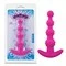 Розовый анальный стимулятор MaxPleasure Anal Beads - фото 42145